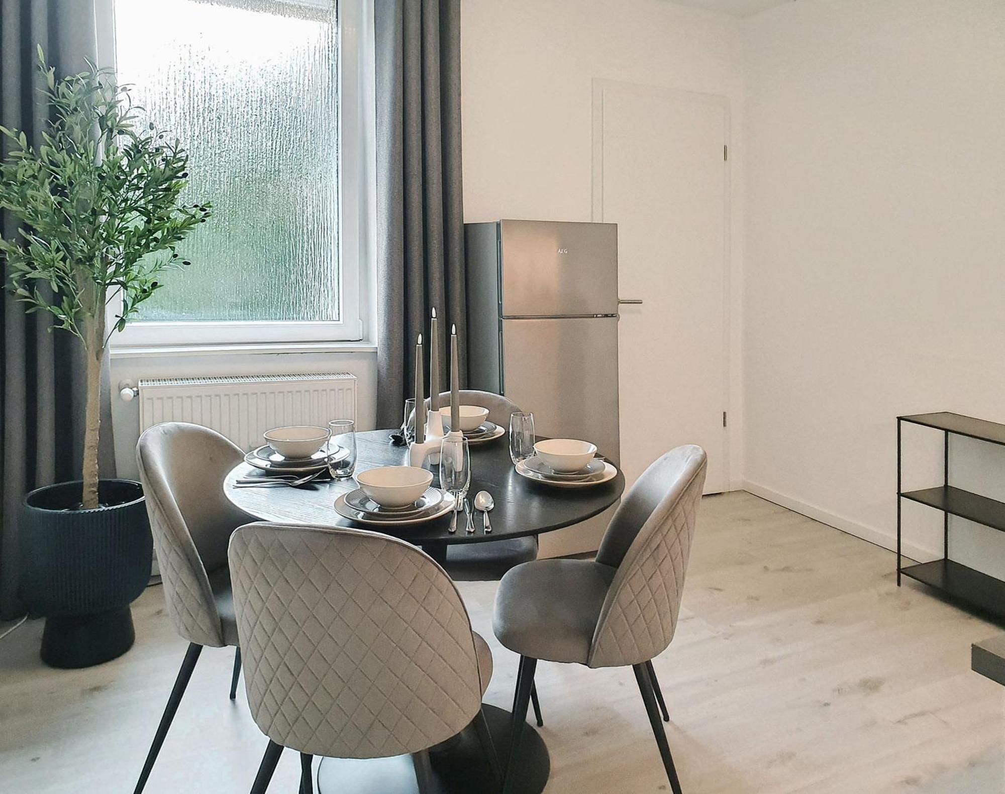 Livation - Apartments Hamm-Mitte - 2 Zi - Nespresso - Smarttv - Freewifi - Ausgestattete Kueche - 24H Check-In - Bis 4 Pers Pro Apartment Hamm  Extérieur photo