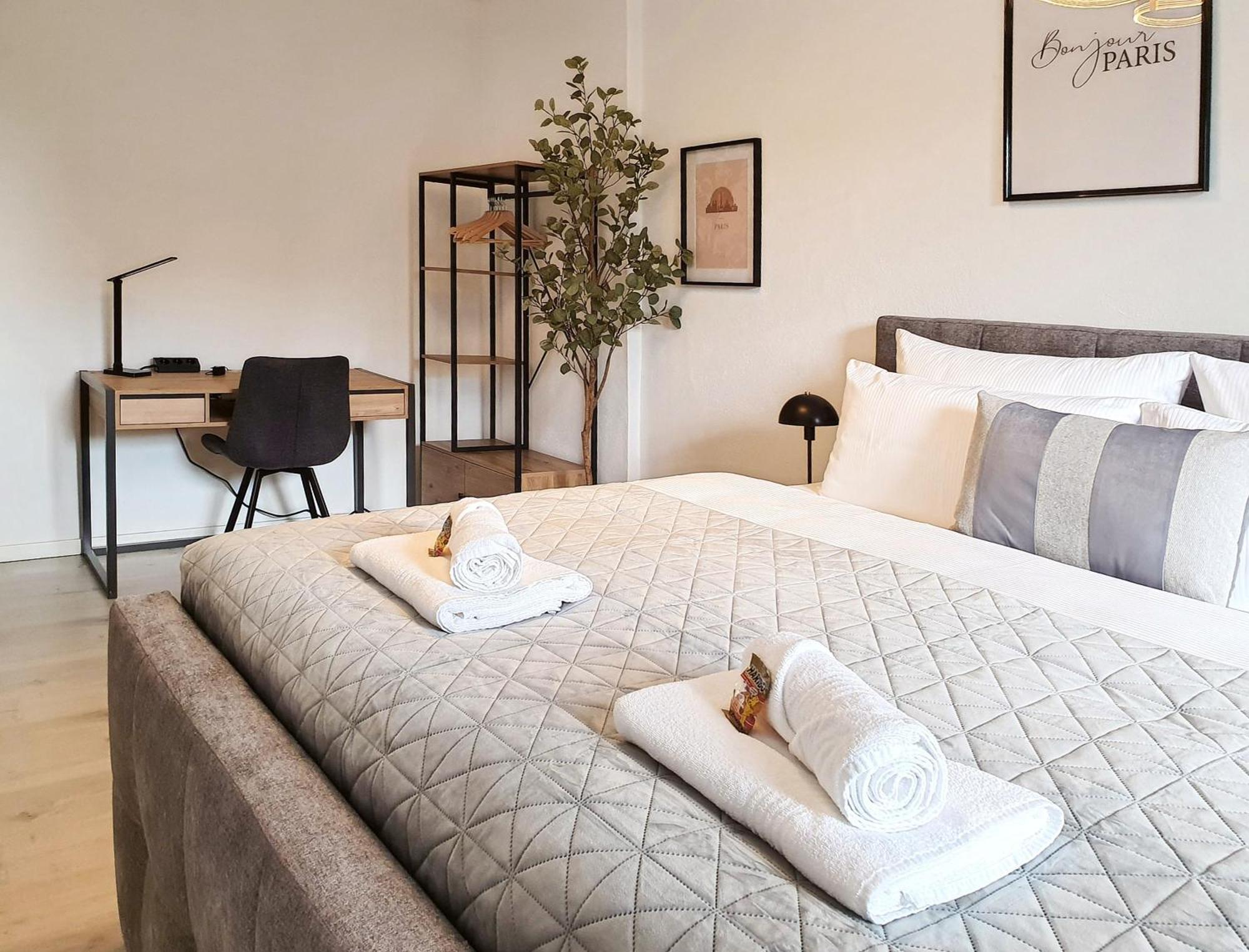 Livation - Apartments Hamm-Mitte - 2 Zi - Nespresso - Smarttv - Freewifi - Ausgestattete Kueche - 24H Check-In - Bis 4 Pers Pro Apartment Hamm  Extérieur photo