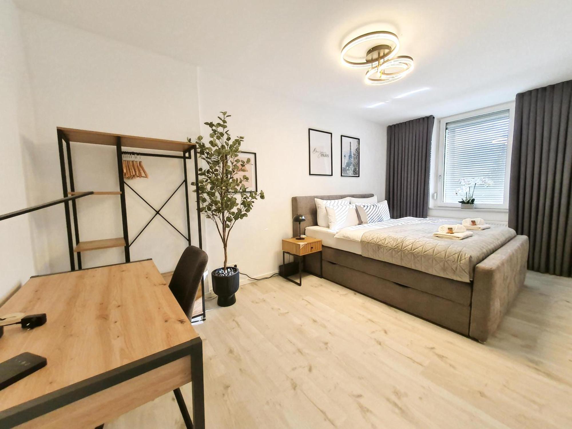 Livation - Apartments Hamm-Mitte - 2 Zi - Nespresso - Smarttv - Freewifi - Ausgestattete Kueche - 24H Check-In - Bis 4 Pers Pro Apartment Hamm  Extérieur photo